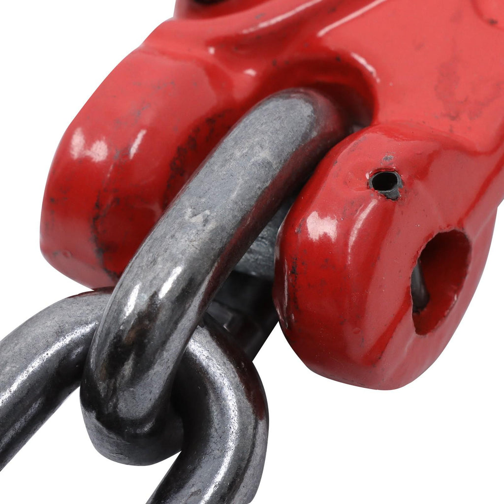 5/16" x 5' Chain Sling 11000 lbs 4 Legs G80 Lifting Chain with Grab Hooks