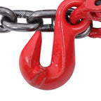 5/16" x 5' Chain Sling 11000 lbs 4 Legs G80 Lifting Chain with Grab Hooks