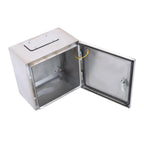 Durable 12x12x8 Stainless Steel Weatherproof Electrical Box with IP66