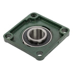 4PCS UCF208-24 Pillow Block Bearing 4-Bolt Self-Aligning 1-1/2" Bore Solid Base