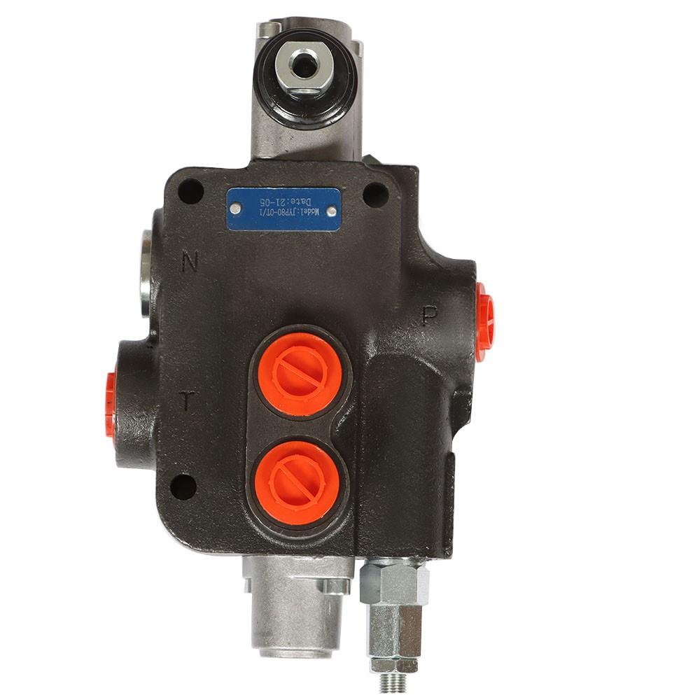 Hydraulic Directional Control Valve 21GPM 3600PSI w/ 1 Spool 4-Way Tandem Center