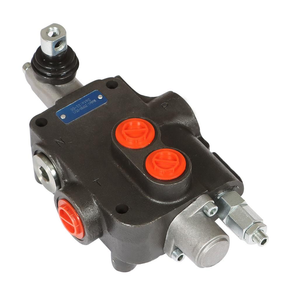 Hydraulic Directional Control Valve 21GPM 3600PSI w/ 1 Spool 4-Way Tandem Center