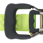 Ratchet Straps (4 Pack) - 5208 lbs Break Strength 1.6"x8' Green Tie Down Straps