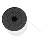 3/16 Inch Nylon Rope 1000 Foot Spool 100% Nylon Solid Braid Rope Dyeable White