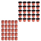 Garden Flower Nursery 50 PCS Plastic Pots Seedlings Pot Plant Container Seed