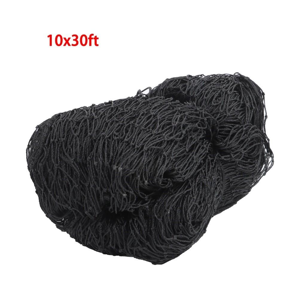 10 x 30 Feet Baseball Softball Backstop Nets Sports Netting Barrier Sports Net