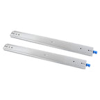 28 Inch Locking Drawer Slides 500lb Load Ball Bearing Full Extension Rails