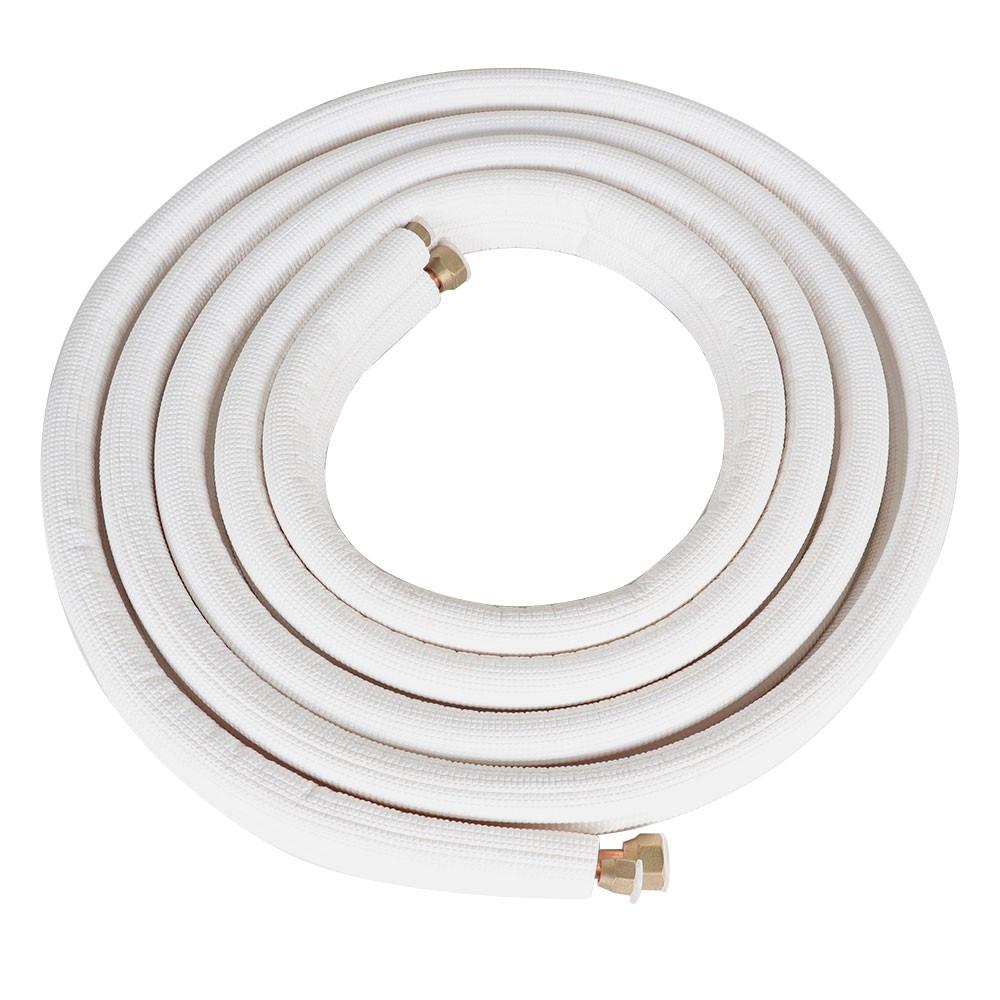 1/4 In-1/2 In Dia. White 16 Feet Install Kit For Mini Split Heat Pump Systems