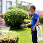 With 3FT Reinforced Hose Garden Sprayer Stainless Steel Sprayer 1 Gallon 4 L New
