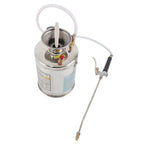 With 3FT Reinforced Hose Garden Sprayer Stainless Steel Sprayer 1 Gallon 4 L New