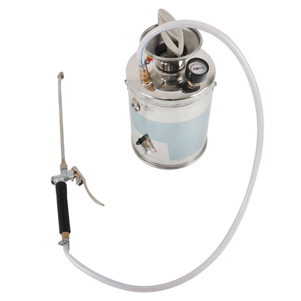 With 3FT Reinforced Hose Garden Sprayer Stainless Steel Sprayer 1 Gallon 4 L New