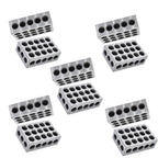 1-2-3 blocks 23 holes .0002" MACHINIST 123 5 MATCHED PAIRS ULTRA PRECISION