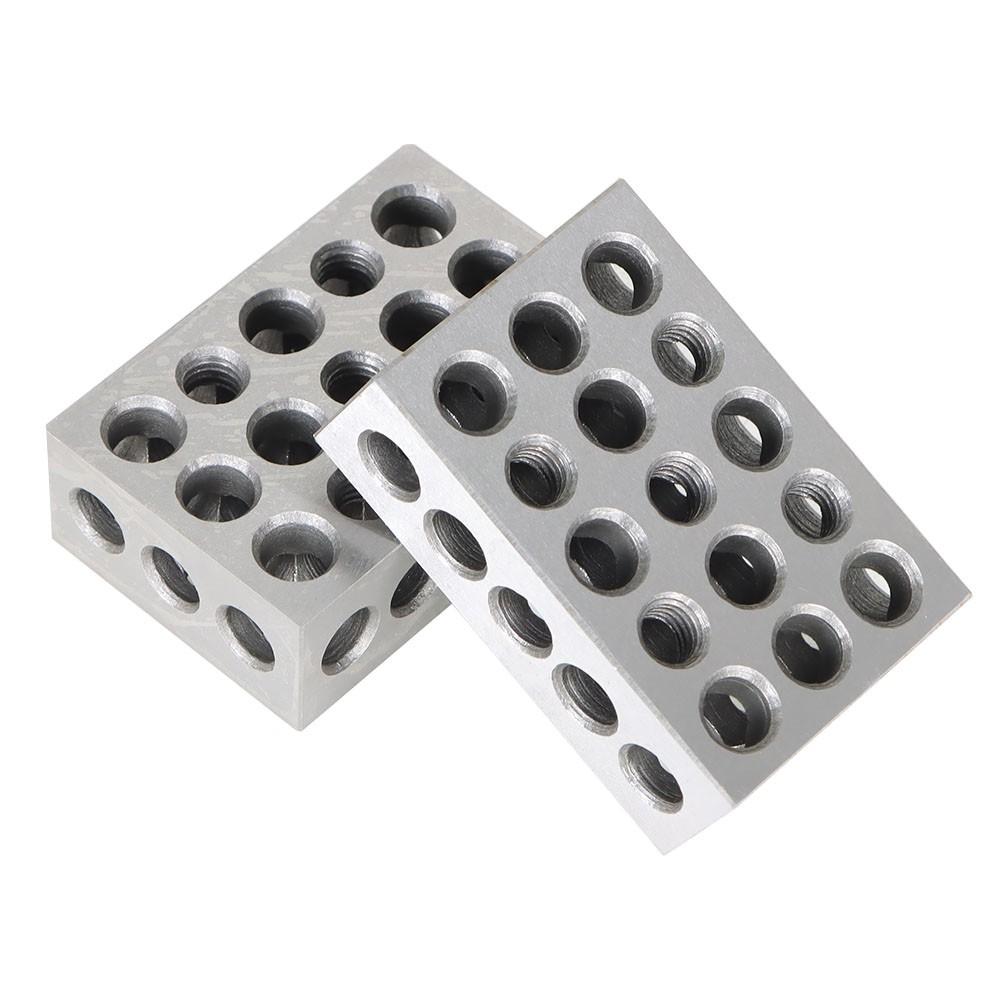 1-2-3 blocks 23 holes .0002" MACHINIST 123 5 MATCHED PAIRS ULTRA PRECISION