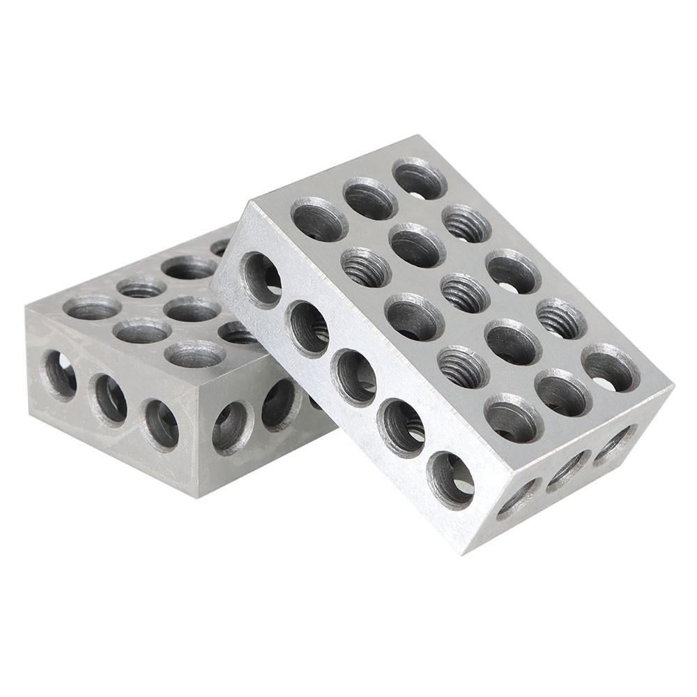 1-2-3 blocks 23 holes .0002" MACHINIST 123 5 MATCHED PAIRS ULTRA PRECISION