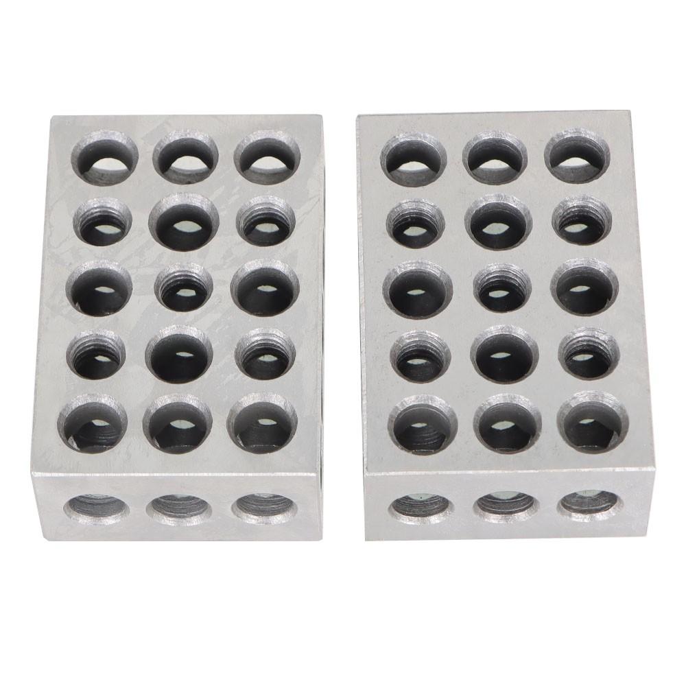 1-2-3 blocks 23 holes .0002" MACHINIST 123 5 MATCHED PAIRS ULTRA PRECISION