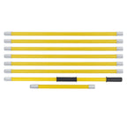 27 Feet Tree Pole Pruner Manual Branches Trimmer Tree Branch Garden Tools Yellow