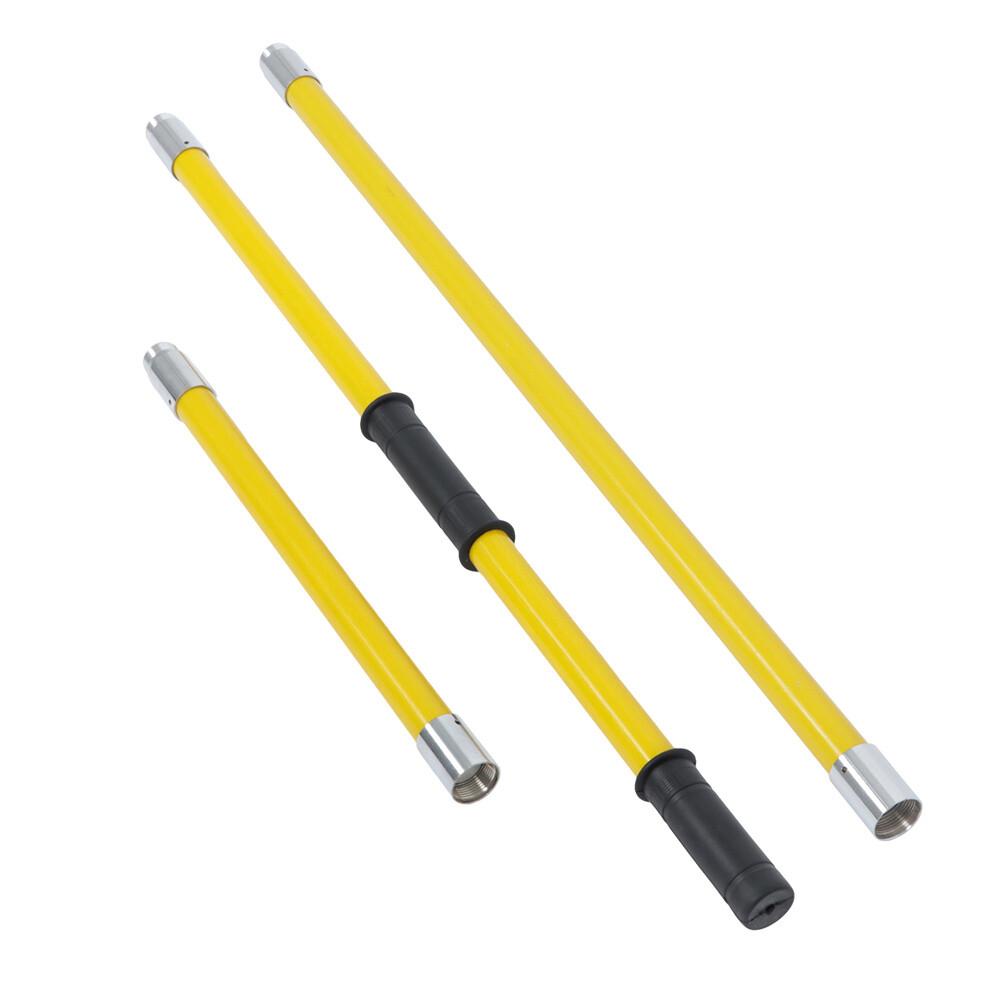 27 Feet Tree Pole Pruner Manual Branches Trimmer Tree Branch Garden Tools Yellow
