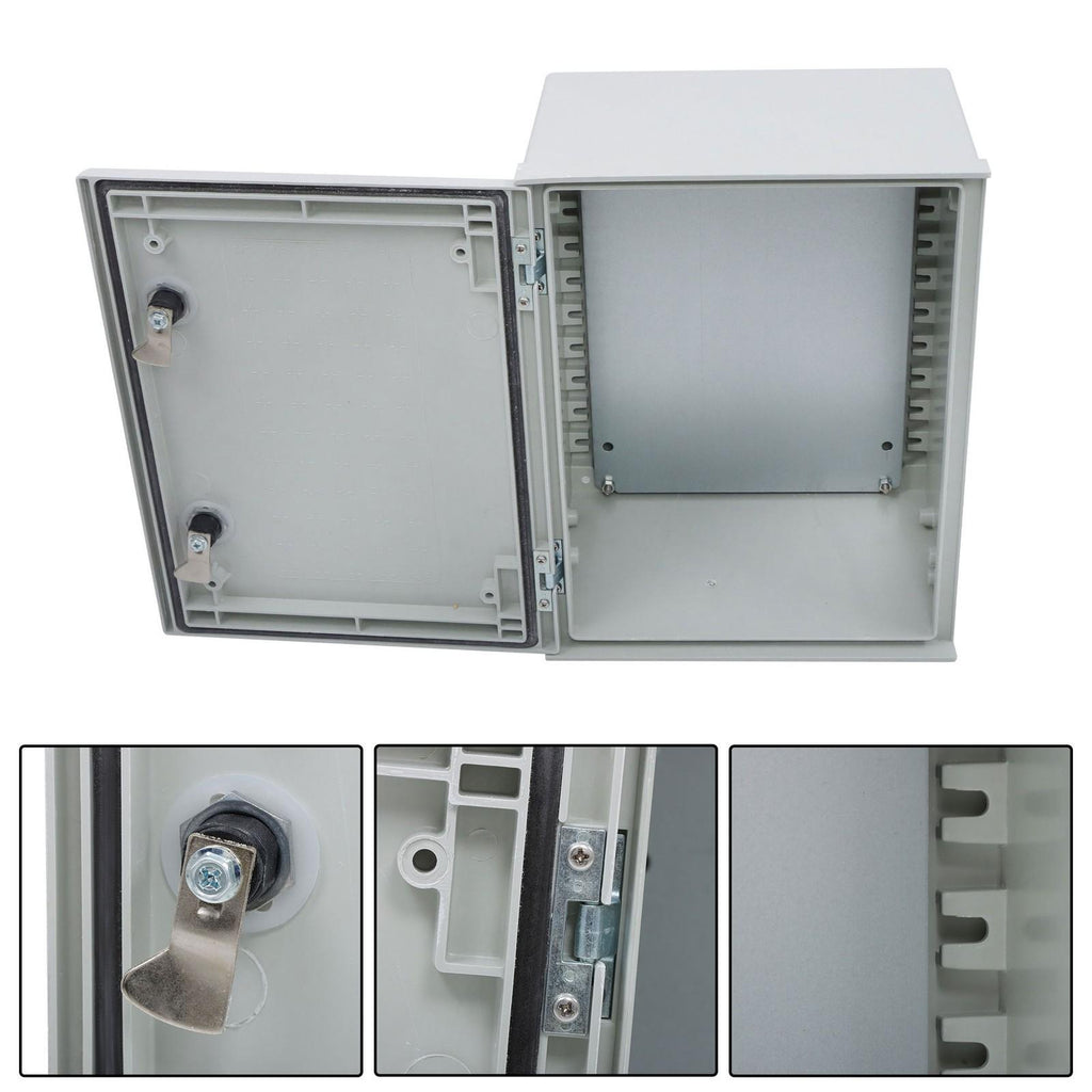 16"x12"x8" Fiberglass Electrical Enclosure Box NEMA3 IP65 Junction Box