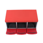 Heavy-Duty 3 Holes Coop Metal Chicken Egg Lay Chicken Nest Box With Lided Cover