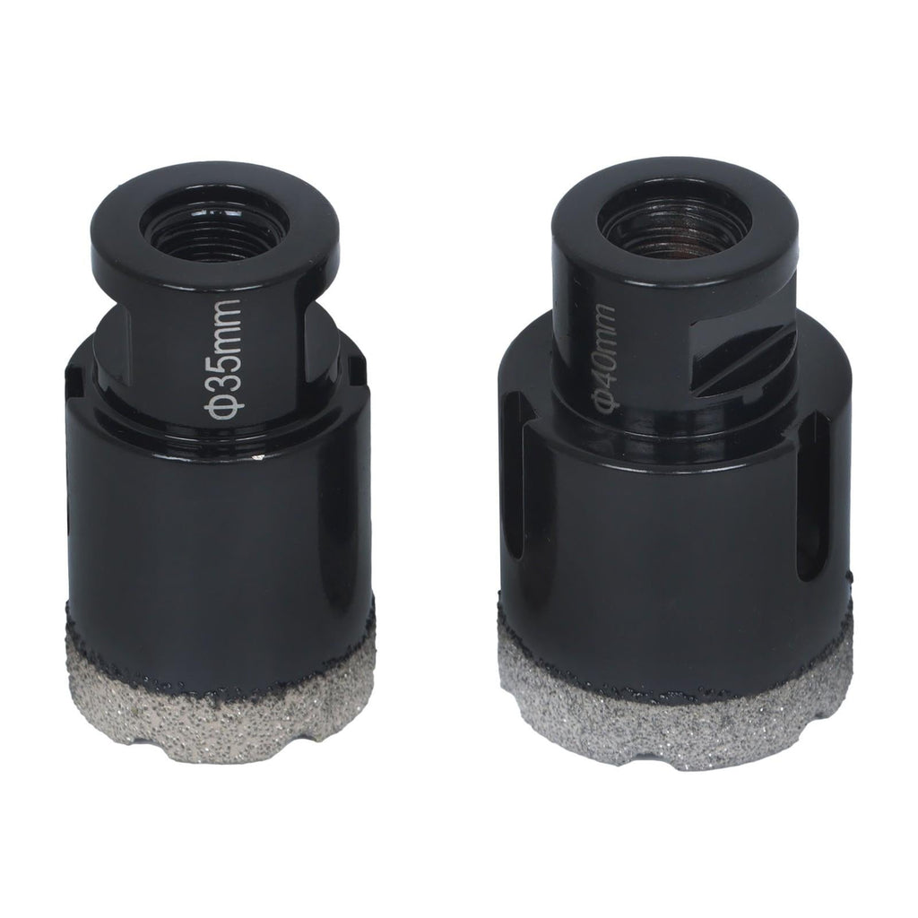 Set Ceramic Marble Tile Kit Tool Diamond Hole Saw Set M14 Thread 6-68mm (Qty9)