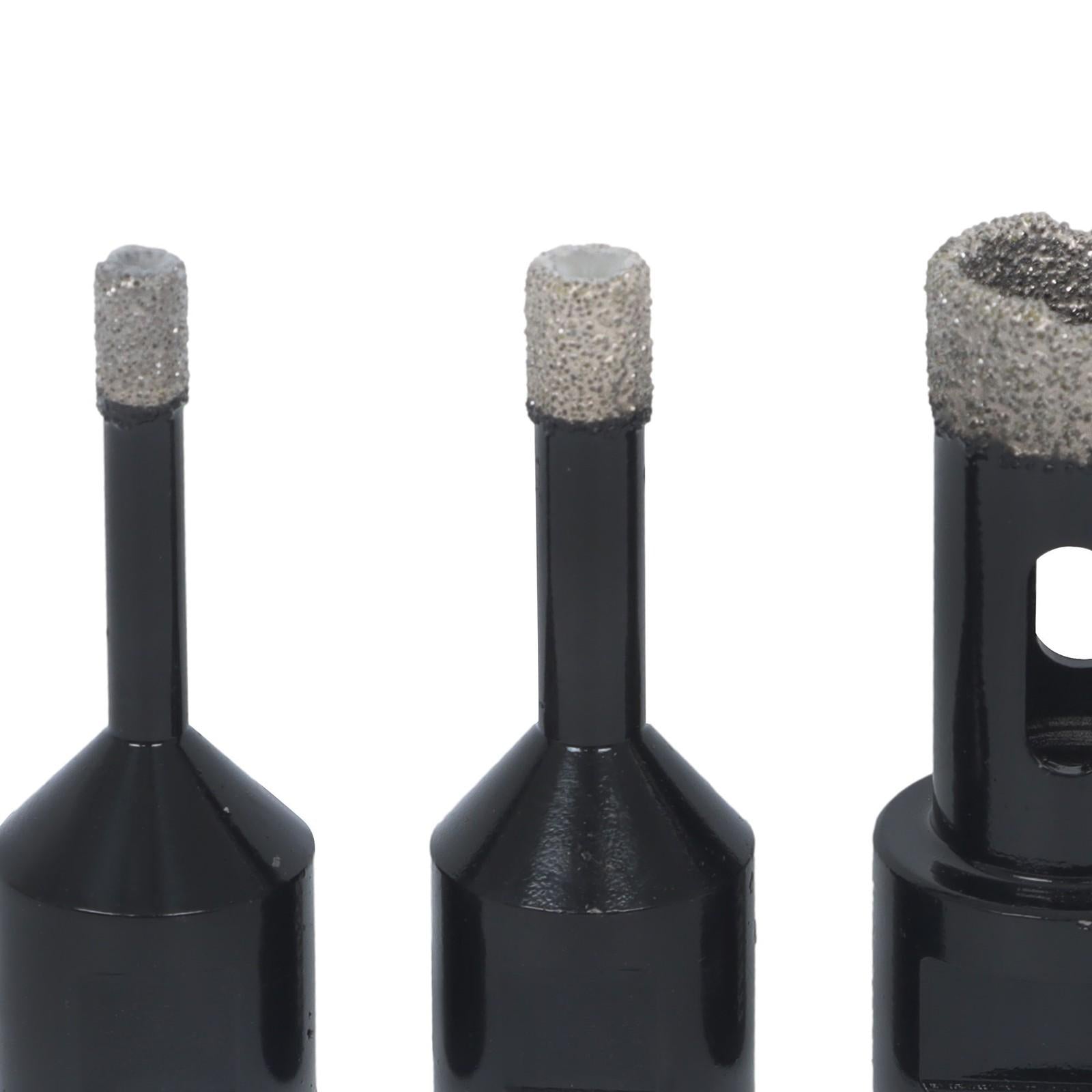 Set Ceramic Marble Tile Kit Tool Diamond Hole Saw Set M14 Thread 6-68mm (Qty9)