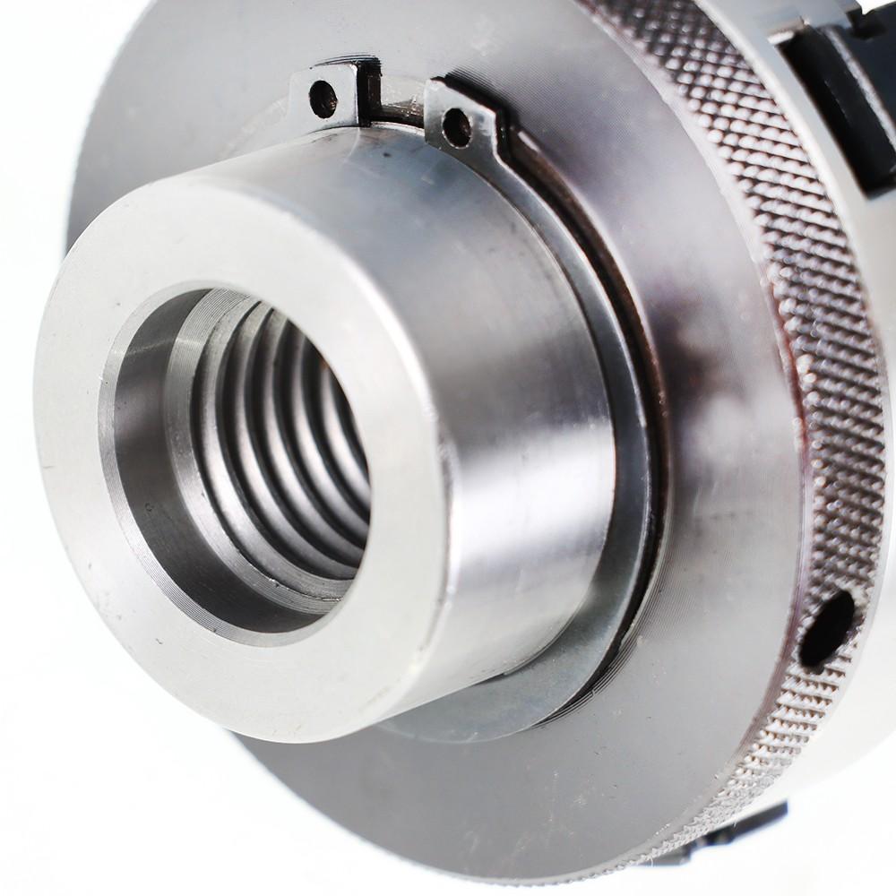 3 Inch 3 Jaw Mini Wood Lathe Chuck Self-Centering Lathe Chuck with 1x8TPI Thread