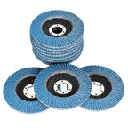 100 Piece 4.5Inch 60 Grit T29 Flap Disc Premium Zirconia Sanding Grinding New US