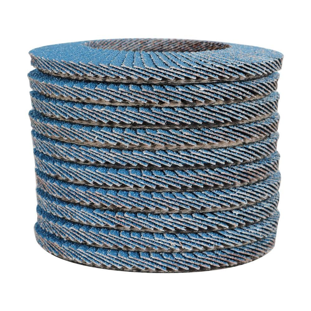 100 Piece 4.5Inch 60 Grit T29 Flap Disc Premium Zirconia Sanding Grinding New US