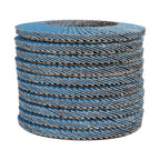 100 Piece 4.5Inch 60 Grit T29 Flap Disc Premium Zirconia Sanding Grinding New US