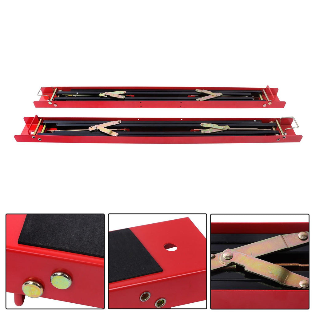 2 Pack Saw Horse Portable Folding Legs Sawhorse Heavy Duty 440 Lbs Capacity