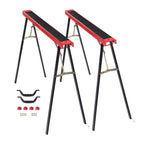 2 Pack Heavy Duty Saw Horse Portable Folding Legs Sawhorse 440 lbs Capacity