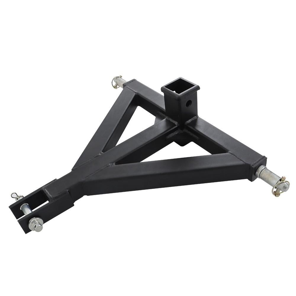 3 Point Trailer Hitch Tow Drawbar 2" Adapter Attach For Category 1 Tractor