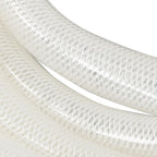 50ft Clear High Pressure Hose 1" ID 1-19/64" OD, Braided Flexible PVC
