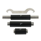 4 Pcs 0-4 Inch  Premium Outside Micrometer Set Precision Carbide Tip 0.0001 Inch