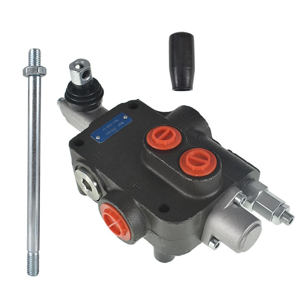1 Spool 21 GPM Hydraulic Directional Control Valve Motors Spool Double Acting