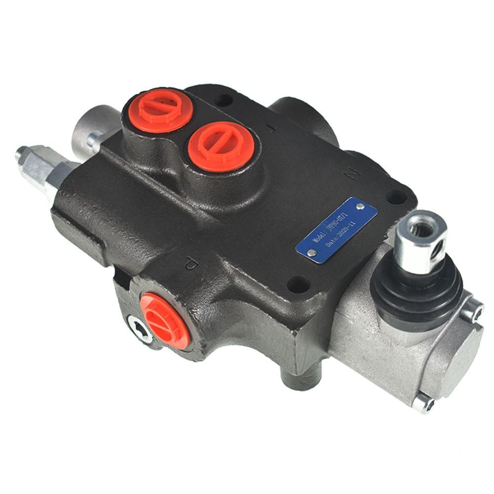 1 Spool 21 GPM Hydraulic Directional Control Valve Motors Spool Double Acting