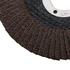 100 Pcs Premium Zirconia Grinding Flap Disc 4-1/2" × 7/8" Flap Disc 40 Grit Grey