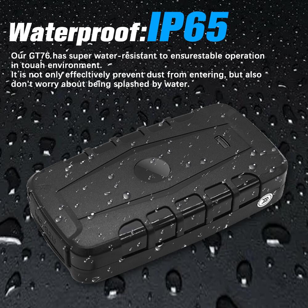 4G Real-Time GPS Tracker 6000mAH Robust & Splash Proof W/ Strong Built-in Magnet