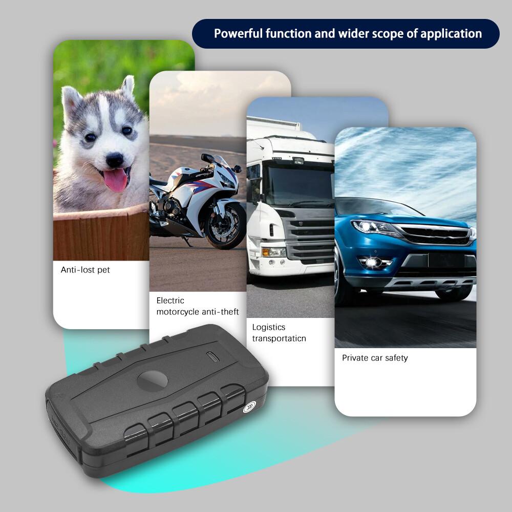 4G Real-Time GPS Tracker 6000mAH Robust & Splash Proof W/ Strong Built-in Magnet