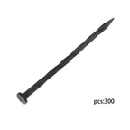 300 Pcs Plastic Spikes 8 Inch Landscape Edging Anchoring Garden Stakes Lawn Yard