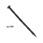 300 Pcs Plastic Spikes 8 Inch Landscape Edging Anchoring Garden Stakes Lawn Yard