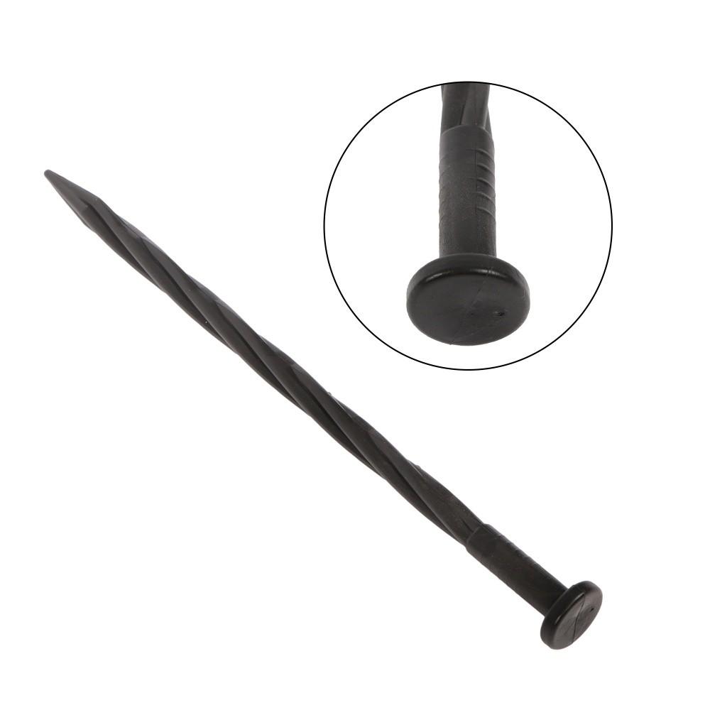 300 Pcs Plastic Spikes 8 Inch Landscape Edging Anchoring Garden Stakes Lawn Yard