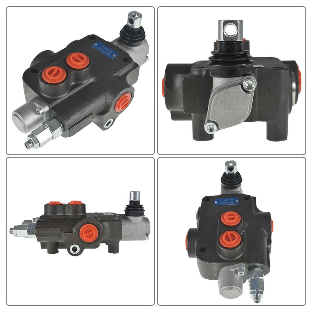 1 Spool 21GPM Hydraulic Directional Control Valve Motors Spool Double Acting
