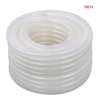 1/2" ID 3/4" OD 100ft Flexible PVC Hose, Heavy Duty Reinforced Braided