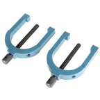 Multi-Use 2-3/8"x2-3/4"x2" V-Block and Clamp Set Hardened Steel Precision 2 Pack