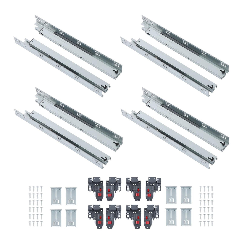 18 Inch Concealed Drawer Slides Undermount Soft Close Full Extension
