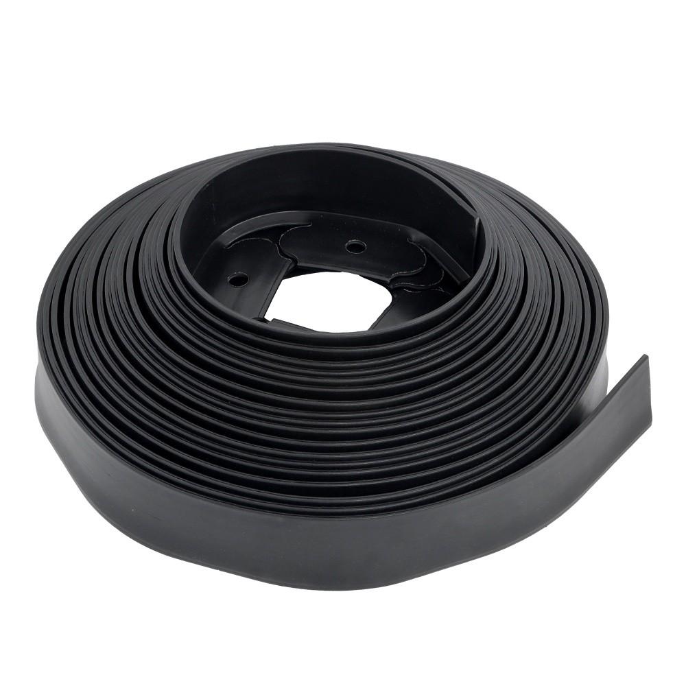 40FT 1.7" Garden Landscape Edging No Dig Lawn Edging Border With 16 8-In Spikes