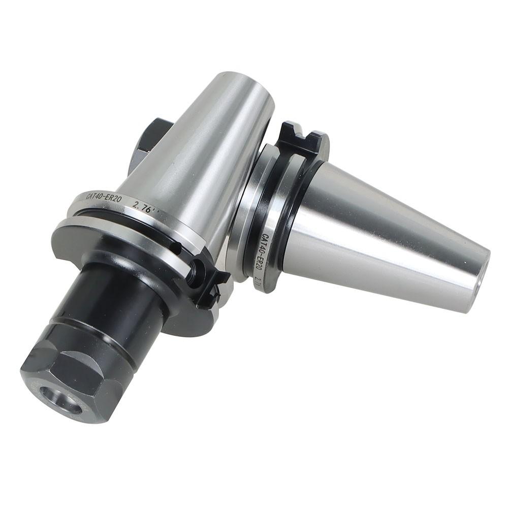 4 pcs CAT40-ER20 Collet Chuck 2.76" Gage Length Runout Chucks Tool Holder