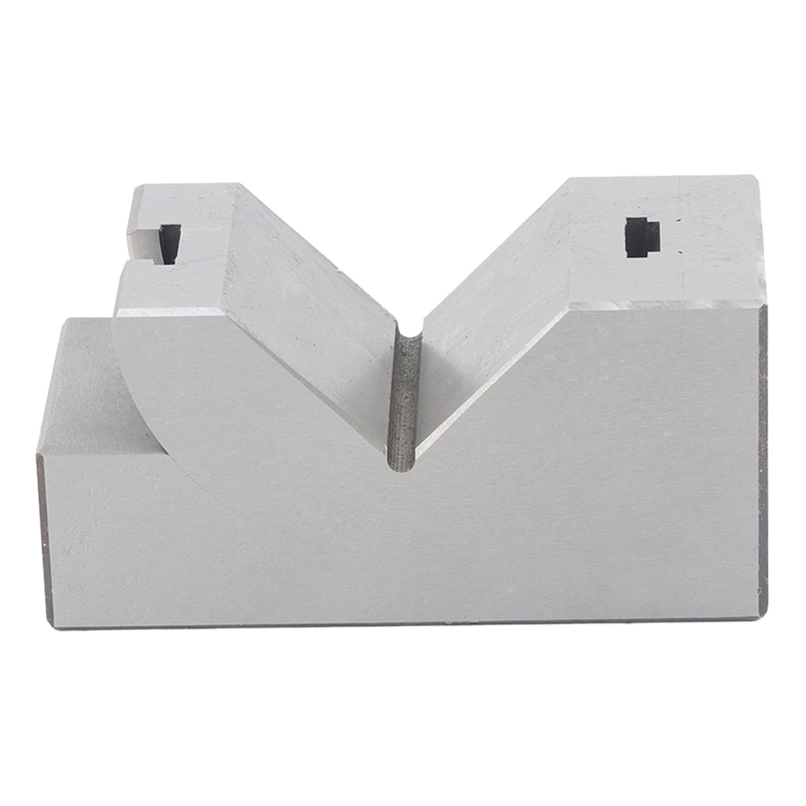 4”x1-13/16" Precision Angle Block with 0-60° V Groove for Machining
