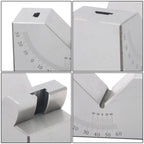 4”x1-13/16" Precision Angle Block with 0-60° V Groove for Machining